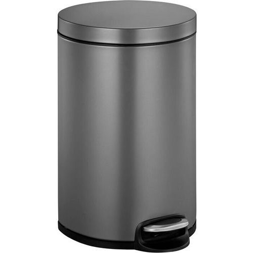 Poubelle à pédale Serene 20 ltr EKO platine - Image principale
