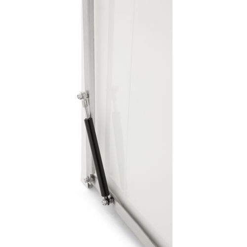 Conteneur à pédale industriel - 152 L, Coloris : Blanc - Image 4