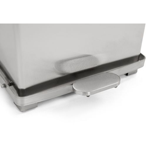 Conteneur à pédale industriel - 27 L, Coloris : Gris - Image 2