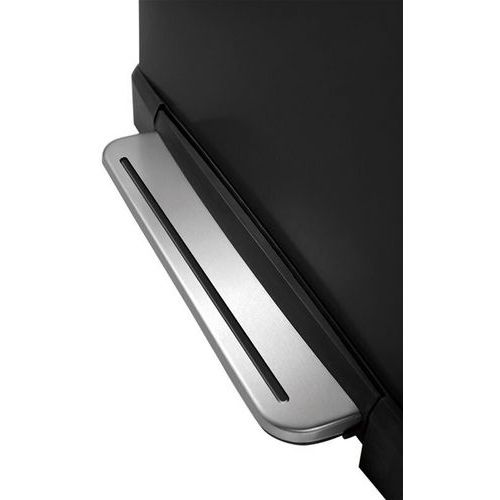 Poubelle à pédale E-Cube rectangulaire - 50 L, Matériau : Acier - Image 5