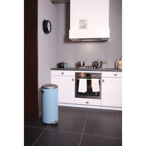Poubelle à pédale Belle Deluxe 30 L  - EKO, Coloris : Bleu clair - Image 2