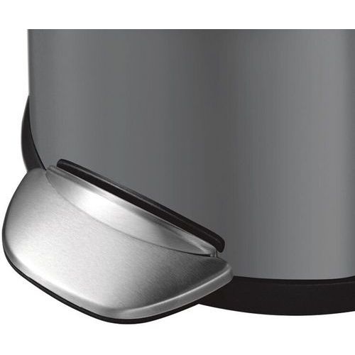 Poubelle à pédale Belle Deluxe 3 L  - EKO, Coloris : Gris - Image 2