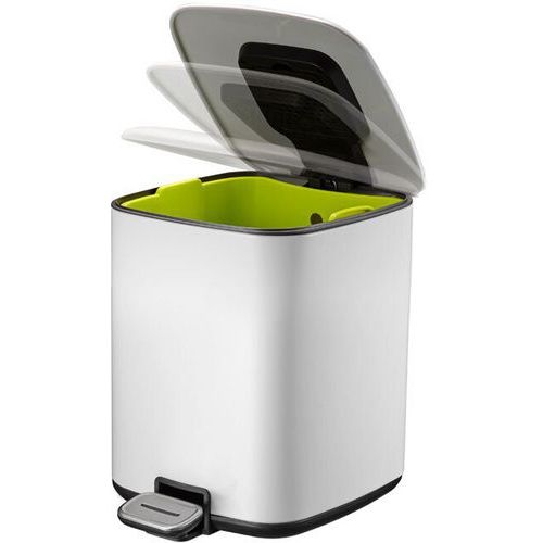 Poubelle Regent Step Bin 6L - EKO, Matériau : acier - Image 3