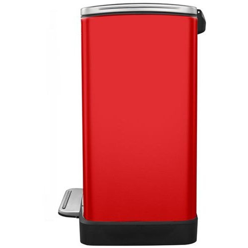 Poubelle à Pédale tri sélectif E-cube 28+18 ltr EKO rouge - Image 6