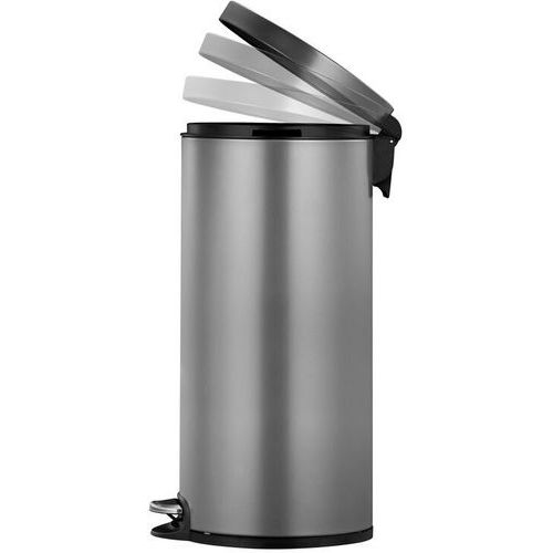 Poubelle à pédale Serene 30 ltr EKO platine - Image 2