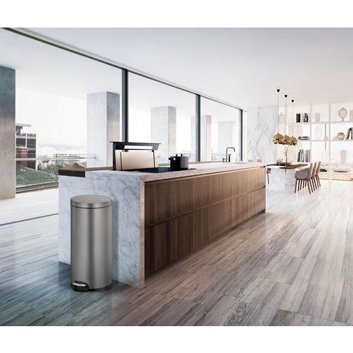 Poubelle à pédale Serene 30 ltr EKO platine - Image 3