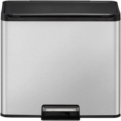 Poubelle à pédale Essential Recycler Step Bin 20+9 L inox ma - Image 9