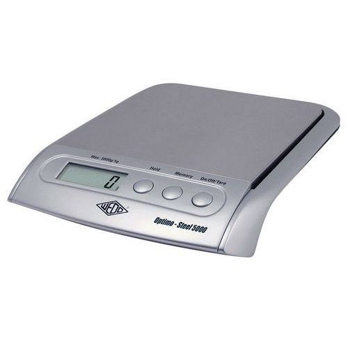 Pèse-lettre et paquet WEDO - Portée 5 kg - Gris métallisé - Image principale