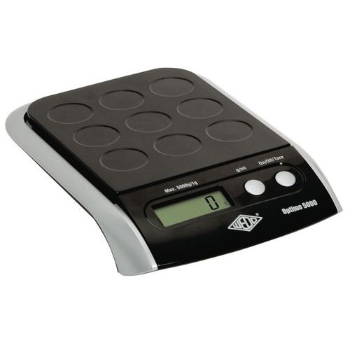 Pèse-lettre et paquet WEDO - Portée 5 kg - Gris anthracite et argent - Image principale