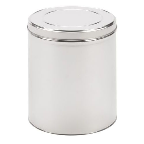 Boîte métallique ronde à couvercle coiffant - Image 2