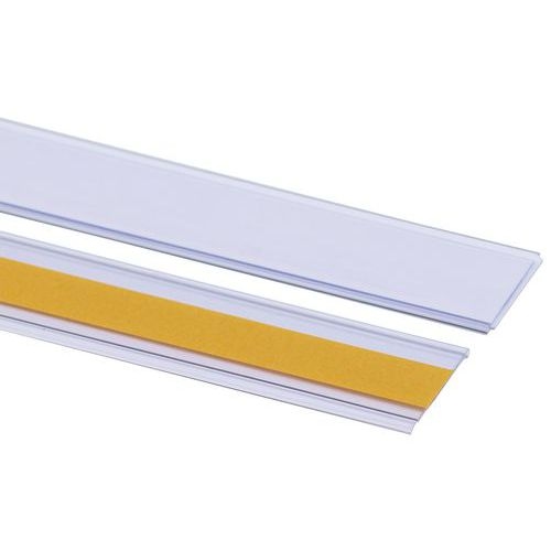 Porte-étiquette transparent - Autoadhésif - Manutan Expert - Image 7