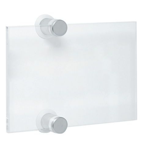 Crystal Sign - Plaque de porte A6 - Image principale