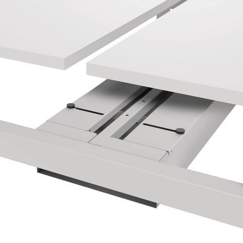 Goulotte avec couvercle et rail - Blanc - Image 2