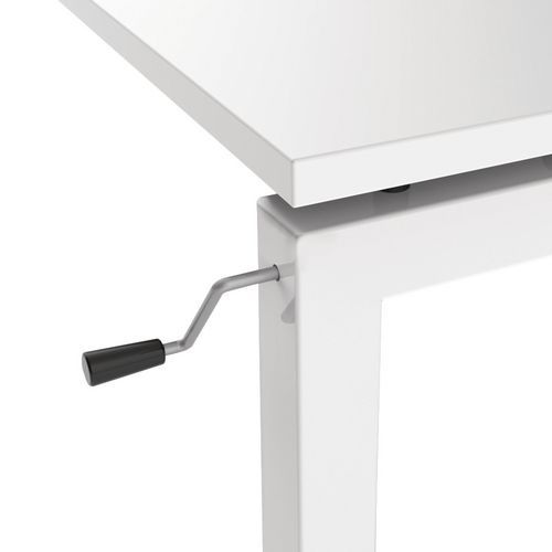 Bureau droit ergonomique à manivelle droit - Kelli - Image 2