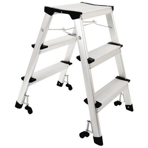 Marchepied double accès pliable - Manutan Expert - Image 2