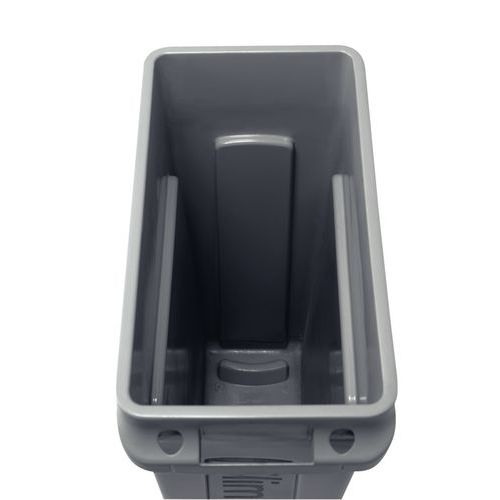 Poubelle Slim Jim Tri avec conduits d'aération 60 et 87 L - Rubbermaid - Image 9