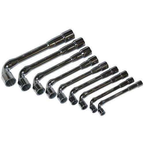 Jeu de 9 clés à pipe débouchées 6x12 pans - Manutan - Image 5