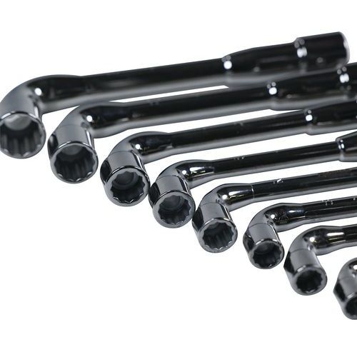 Jeu de 9 clés à pipe débouchées 6x12 pans - Manutan - Image 2