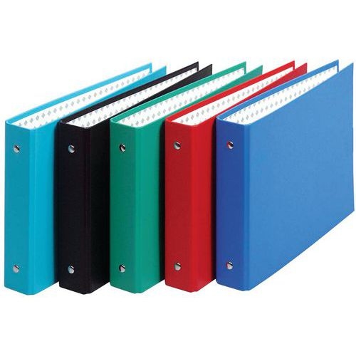 Classeur rembordé pp pour fiches bristol 125x200 2 anneaux - Image principale