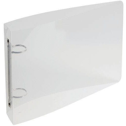 Classeur pour fiches bristol 125x200 2 anneaux 25mm pp - Image 3