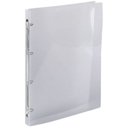 Lot de 20 classeurs 4 anneaux 15 mm polypropylène crystal - a4 Cristal - Image principale