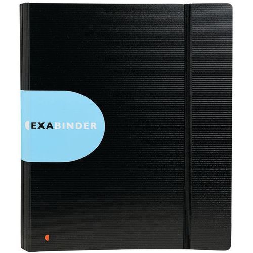 Lot de 10 Classeur exabinder 4 anneaux en d 30mm pp exactive A4 maxi - Image principale