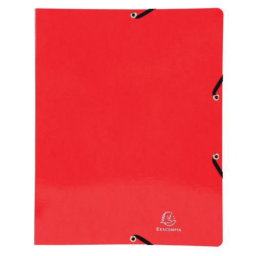 Set 20 classeurs à élastiques 4 anneaux iderama A4 assorties - Image principale