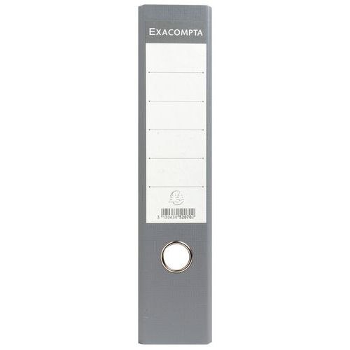 Lot de 10 Classeur à levier gris dos de 70mm avec perforateur A4 - Image principale