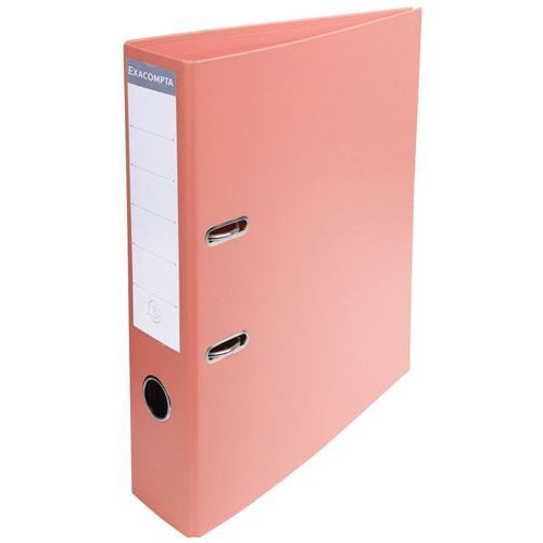 Lot de 10 classeurs à levier pvc a4 dos de 70mm Saumon - Image principale