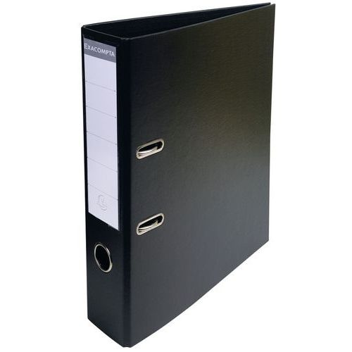 Lot de 10 classeurs à levier pvc a4 dos de 70mm Noir - Image principale