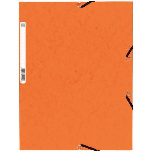Set 50 chemises 3 rabats carte lustrée 355gm² A4 Assorties - Image principale