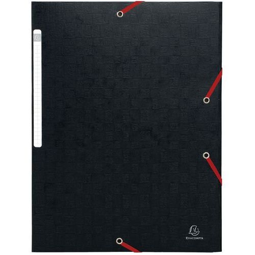 Chemises à élastiques carte lustrée 3 rabats monobloc - Image principale