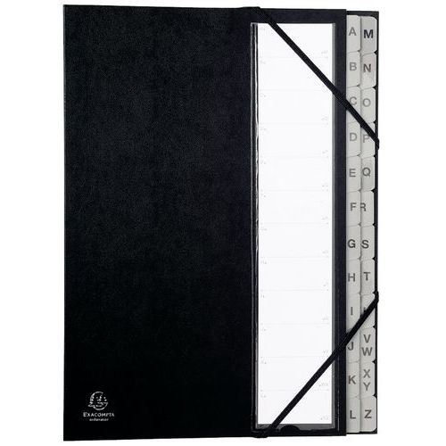 Lot de 8 Trieur rigide ordonator dos extensible 24 compartiments A-Z - Image principale