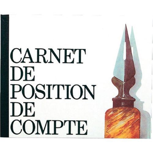 Lot de 5 Piqûre position de compte 16x19,5cm 40 pages - Image principale