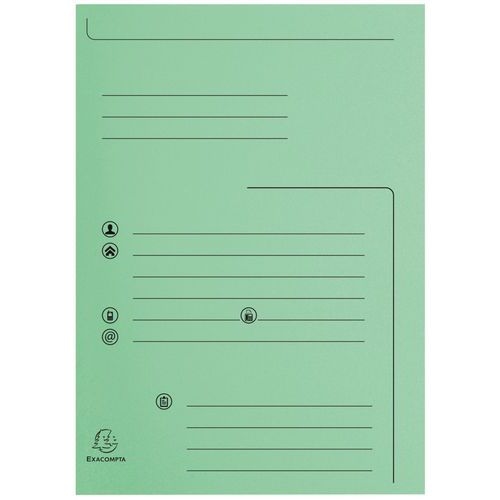 Paquet de 25 chemises 2 rabats super 250 contact - 24x32cm - Image principale
