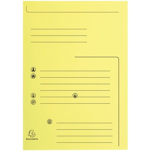 Paquet de 25 chemises 2 rabats super 250 contact - 24x32cm - Image 4