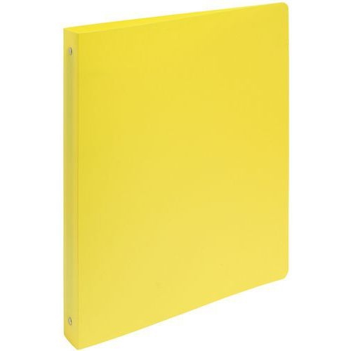 Lot de 20 classeurs 4 anneaux 30 mm PP opaque - a4 maxi Jaune - Image principale