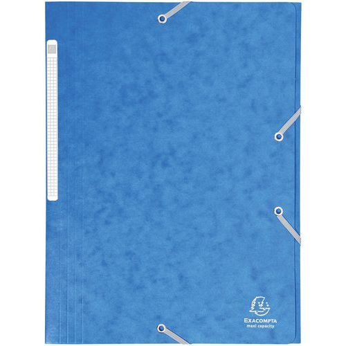 Chemise à élastiques maxi capacity carte lustrée 425gm²  A4 - Image 4