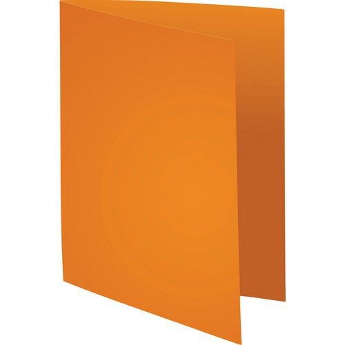 Lot de 5 Chemises foldyne 180 à bord décalé Orange - Image principale