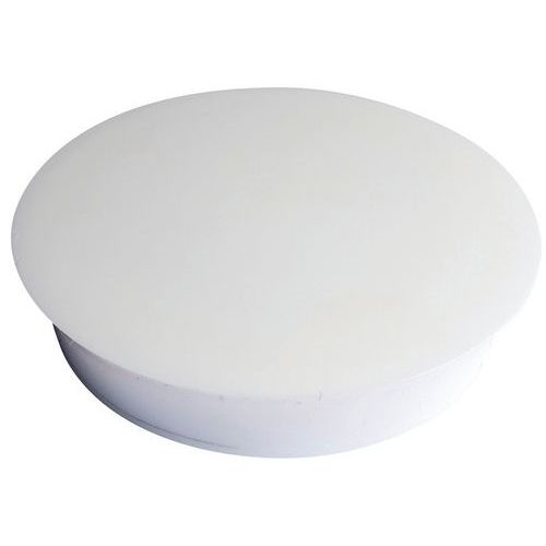 Boîte de 4 aimants f32 - 32mm de diamètre blanc - Image principale