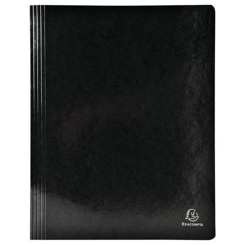 Lot de 25 chemises à lamelle pelliculée 355gm² iderama A4 Noir - Image principale
