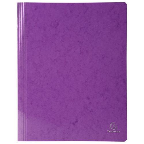 Lot de 25 chemises à lamelle pelliculée 355gm² iderama A4 Violet - Image principale