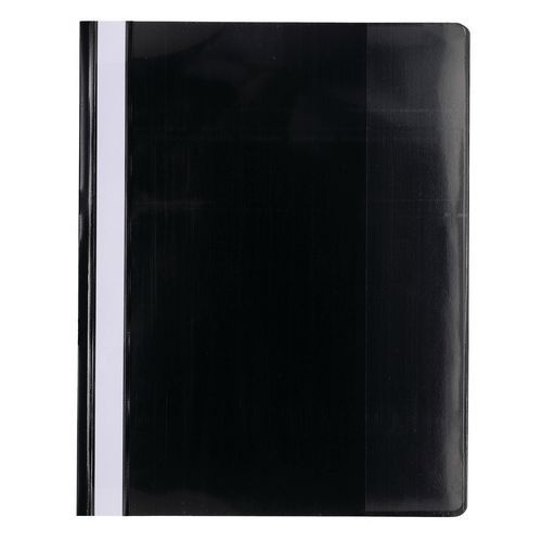 Lot de 10 chemises de présentation à lamelles pvc premium - a4 Noir - Image principale