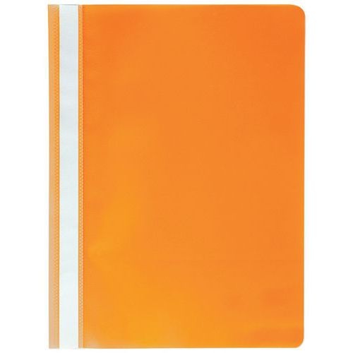 Lot de 25 chemises de présentation à lamelles PP standard A4 Orange - Image principale