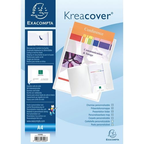 Chemise de présentation polypropylène souple krea cover - a4 - Image principale