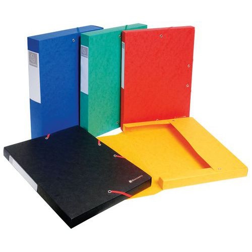 Boite de classement exabox dos 25mm carte lustrée scotten A4 - Image principale