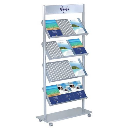 Présentoir mobile pour brochures Rico - Image 2