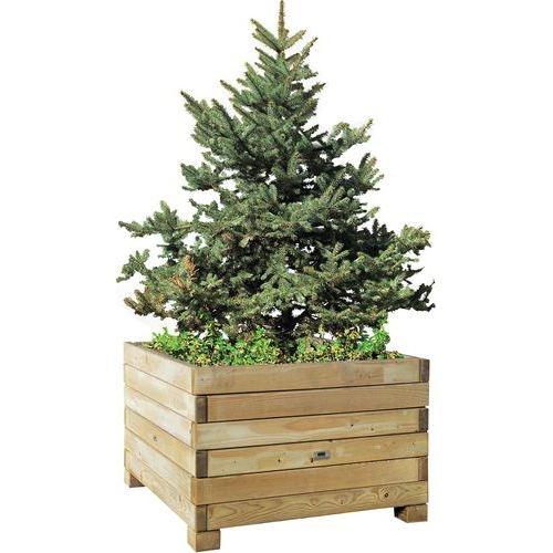 Jardinière bois naturel - Image 6