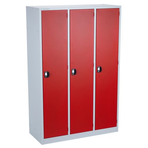 Vestiaire Modulo - 1 à 3 colonnes - Sur socle - Manutan Expert - Image 7