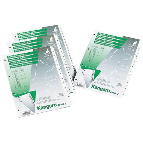 Intercalaire avec index numérique - Image principale
